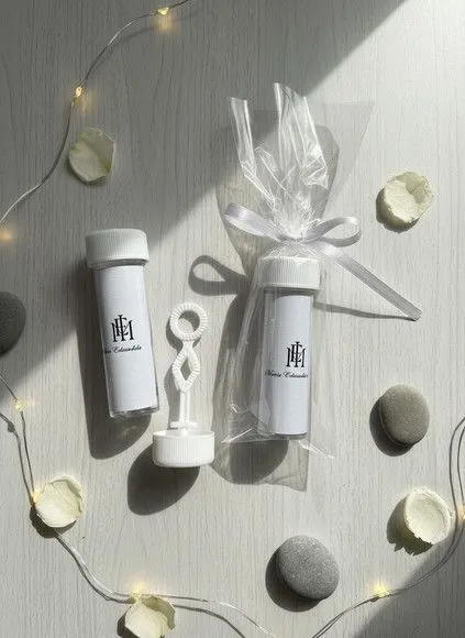 Bolha de Sabão - Logo Marca Personalizado - artesanato feito à mão por Mi Papelaria Criativa