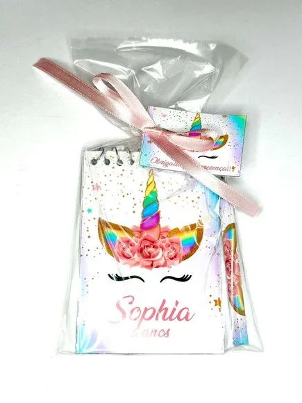 Bloquinho Unicórnio Personalizado - foto 2