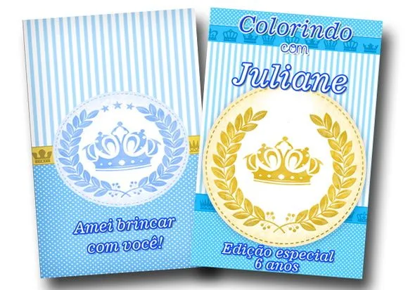Revista colorir Coroa 14x10