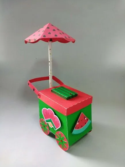 Carrinho De Sorvete Tema Melancia