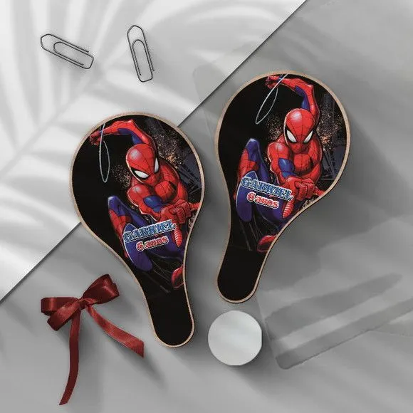 Raquete Ping Pong - Homem Aranha Personalizada - feito à mão por Mi Papelaria Criativa