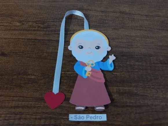 Marcador de Página 13 cm - São Pedro - foto 2