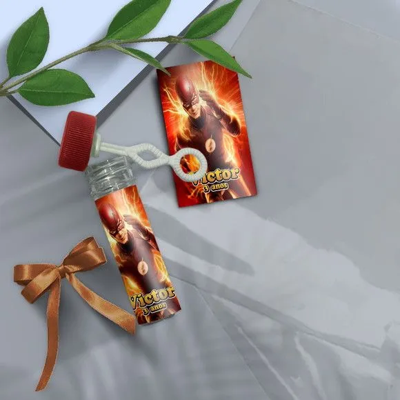Bolha de Sabão - Flash Personalizado - artesanato feito à mão por Mi Papelaria Criativa