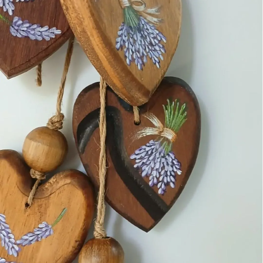 Penca de corações Lavanda - foto 4