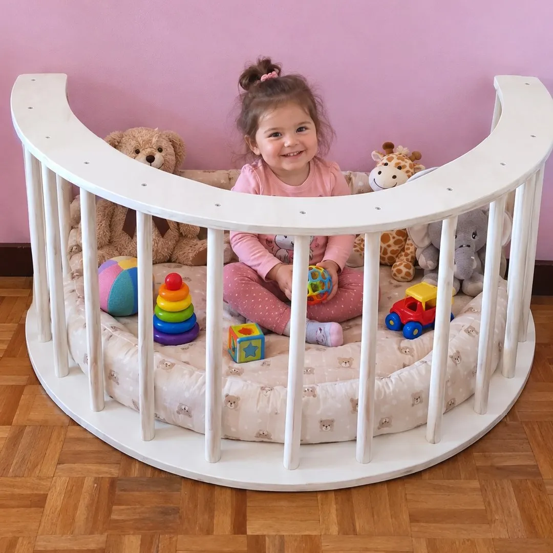 Gangorra Píkler Montessori com almofada, cadeirinha dobrável, e rampa - foto 5