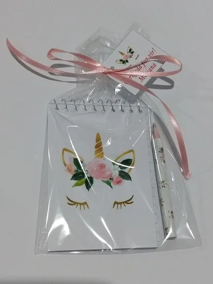 Bloquinho Unicórnio Personalizado - foto 2