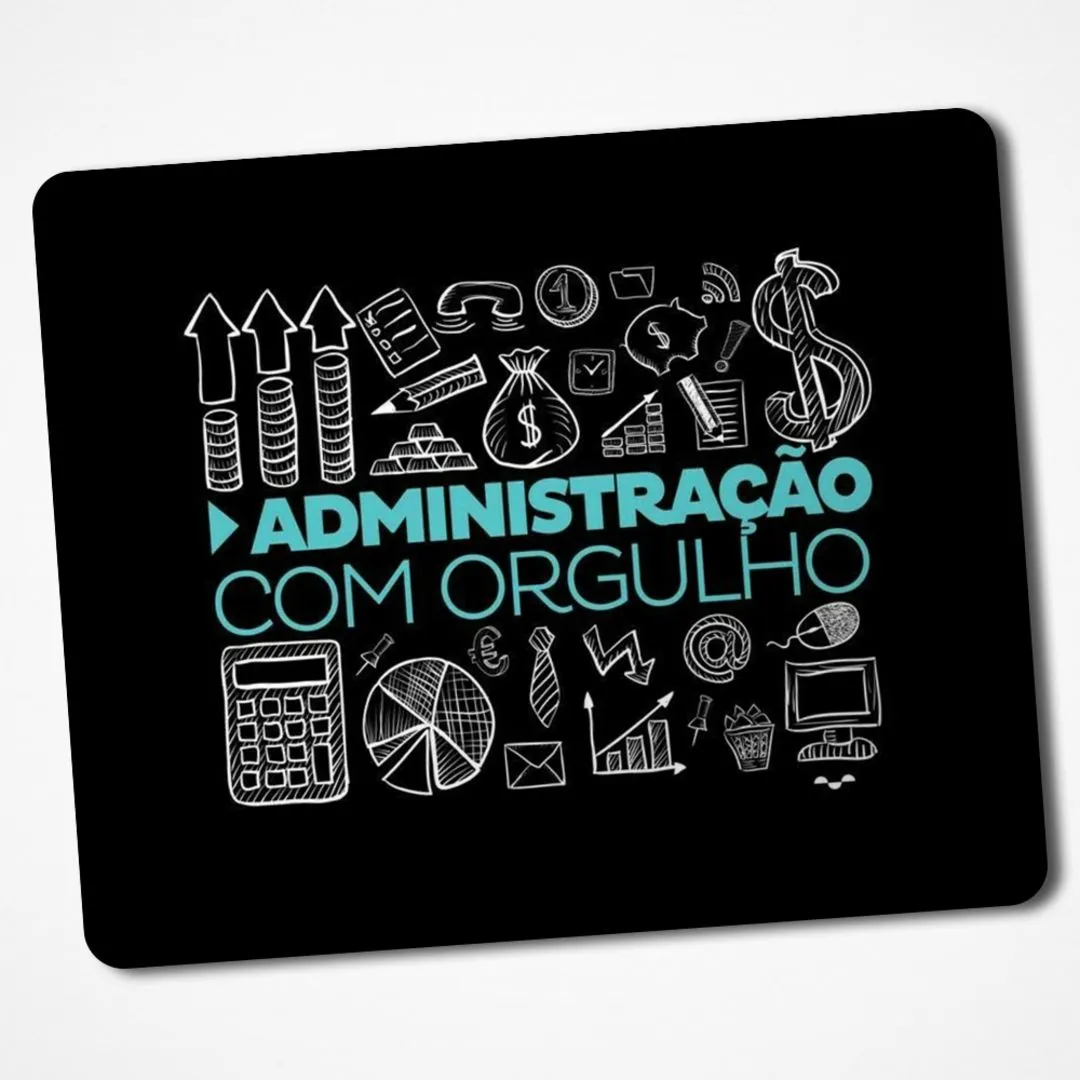 Mouse Pad Administração Profissão Presente Personalizado 19 - artesanato de Gráfica Laudadio