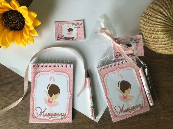 Bloquinho Bailarina Personalizado - foto 3