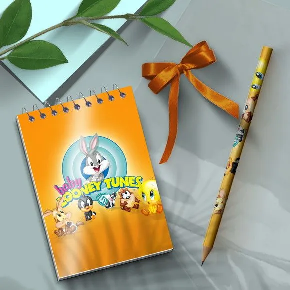 Bloquinho - Looney Tunes Personalizado - artesanato de Mi Papelaria Criativa