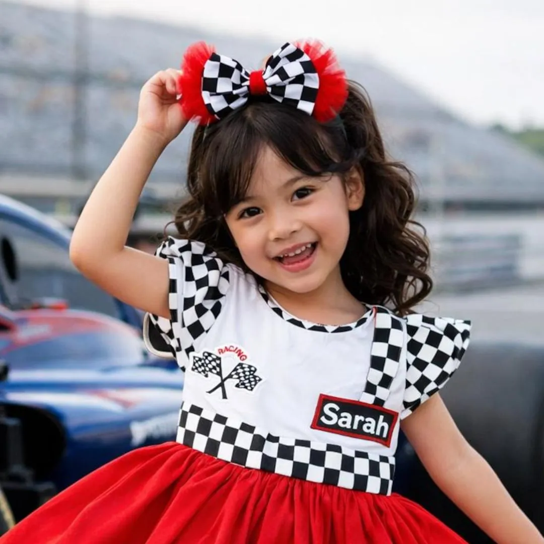 Vestido Infantil Piloto Carros (cópia) - foto 4