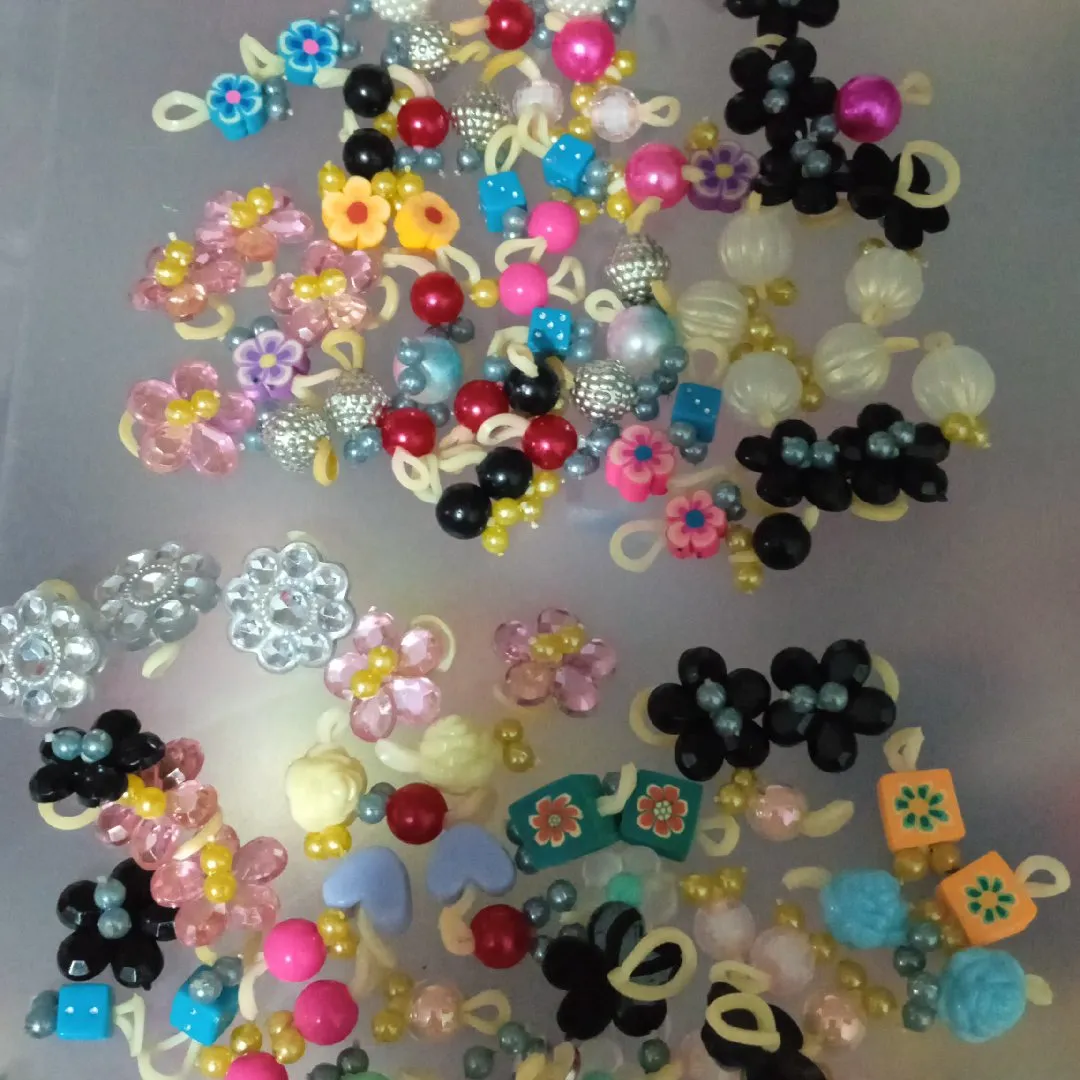 Pérolas de Penteado pet, com 60 unidade. - foto 2