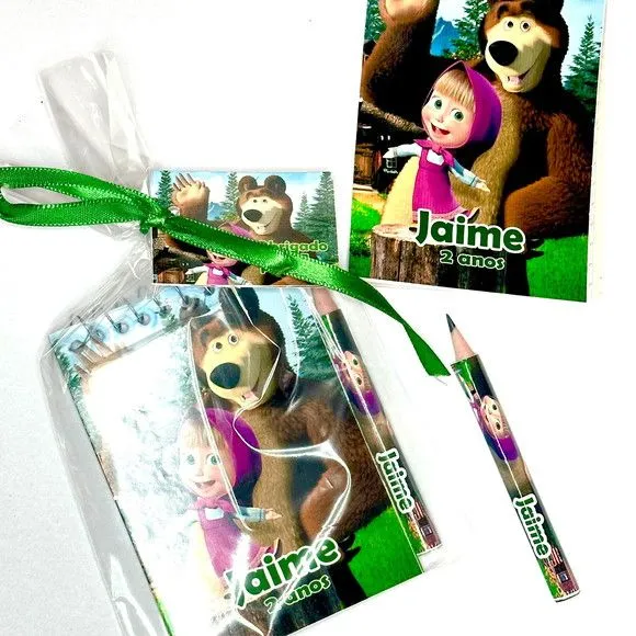 Bloquinho Marsha e o Urso Personalizado - foto 2