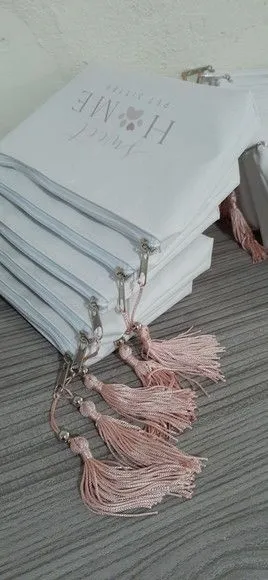 Necessaire personalizada, com tassel decorativo - foto 3