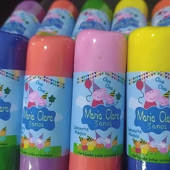 Sabonete Mágico Lembrancinha Infantil Personalizada no Tema - foto 3