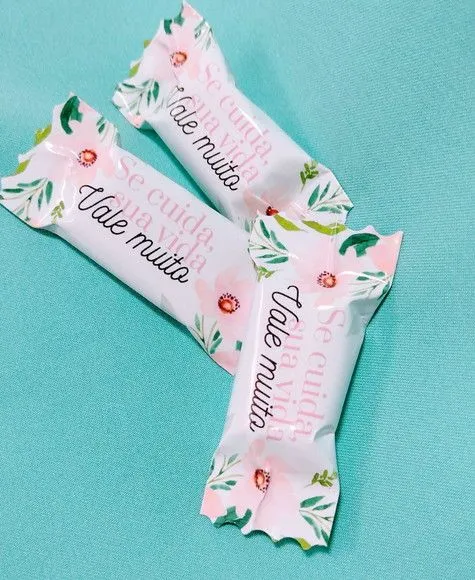 Balinha Personalizada com Logo Mimo para Clientes - feito à mão por Juliana Biz - casa e bem estar