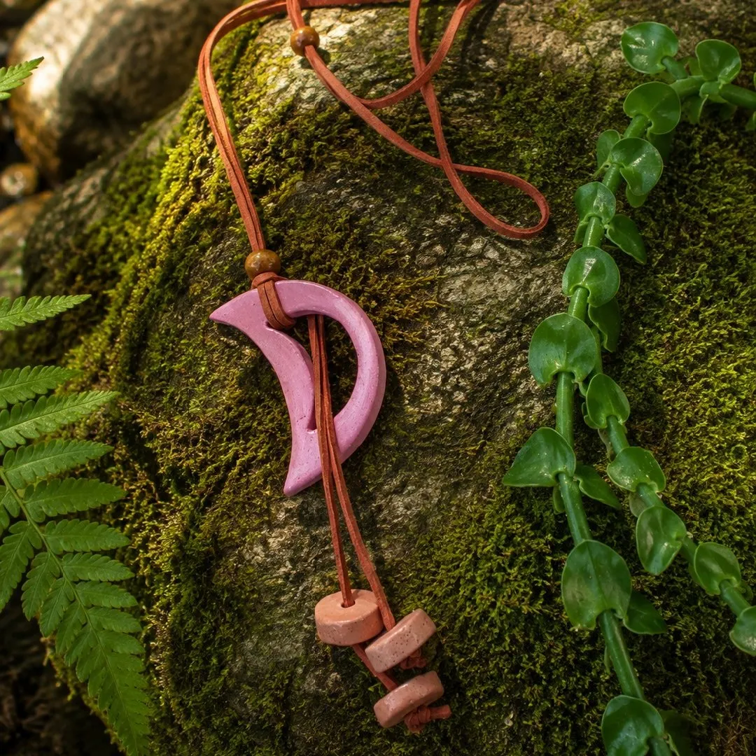 Colar Artesanal em Cerâmica – Movimento - foto 4