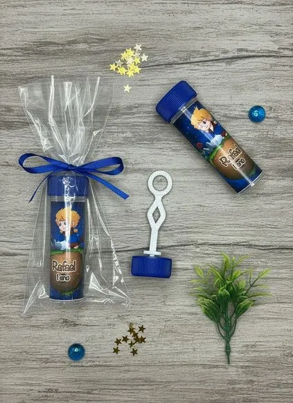 Bolha de Sabão - Pequeno Principe Personalizado