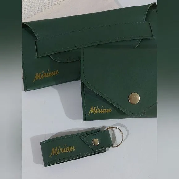 Kit Luxo Verde Oliva - feito à mão por Innovare Studio
