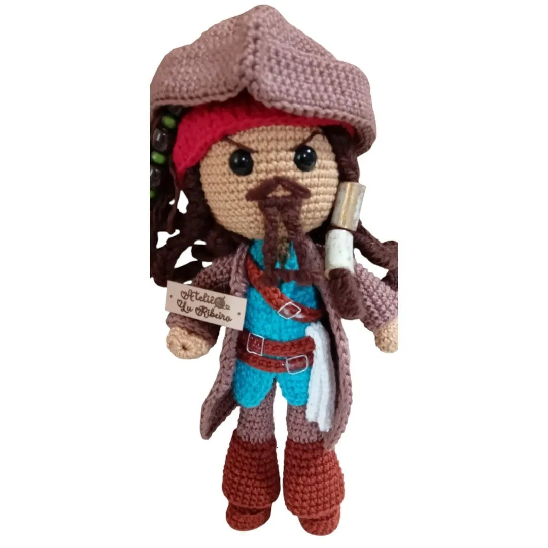 Jack sparrow amigurumi - foto 2