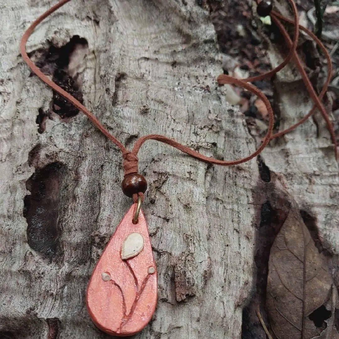 Colar Caminhos da Terra em Cerâmica Artesanal - foto 2