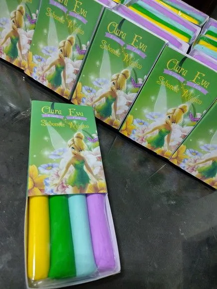 Lembrancinha de Aniversário Sininho Sabonete Mágico - foto 3