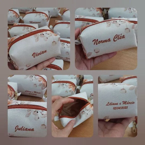 Necessaire Personalizada - Casamento Terracota - foto 4