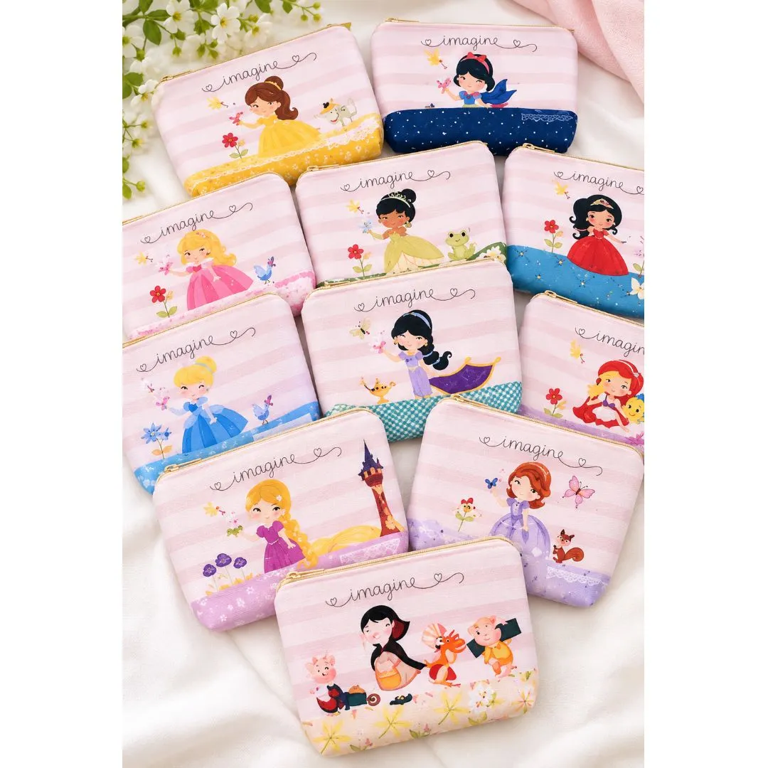 Necessaire Infantil Personalizada Princesas | Coleção Imagine