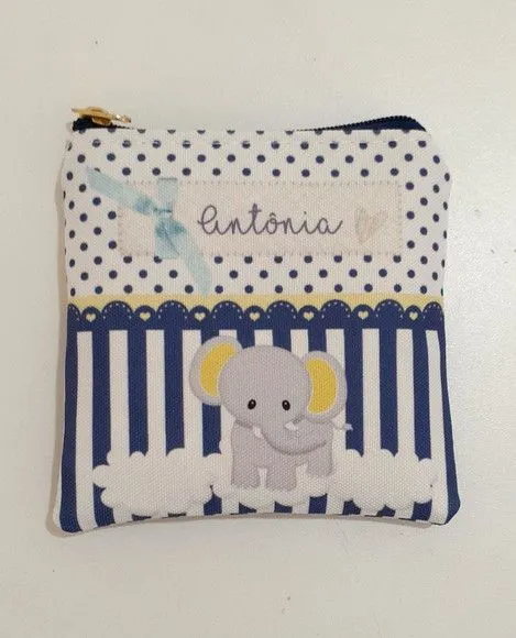 Porta moedas personalizado - artesanato feito à mão por Innovare Studio