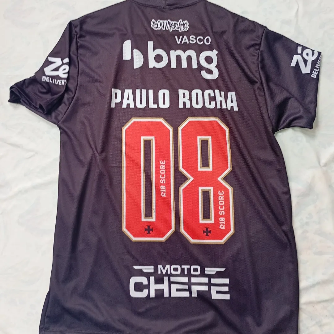 camisa do Vasco personalizada com seu nome e número - foto 2