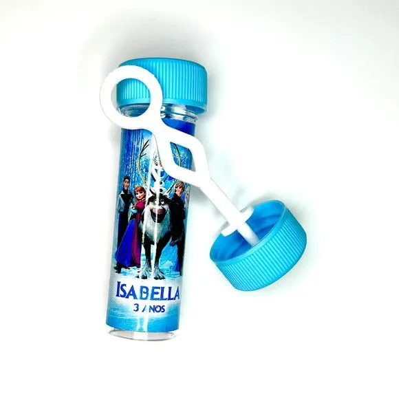 Bolinha de Sabão Frozen Personalizada - foto 2