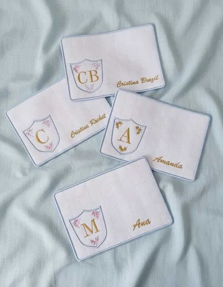 Mug Rug Personalizado - feito à mão por Innovare Studio