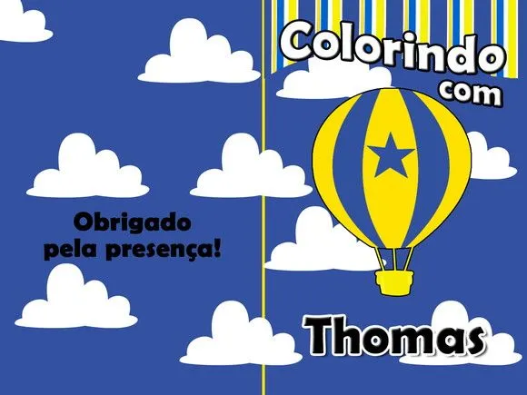 revista colorir balão 14x10