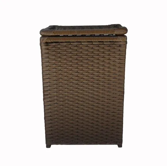 Cesto Roupa Sintético Argila 40x40x62