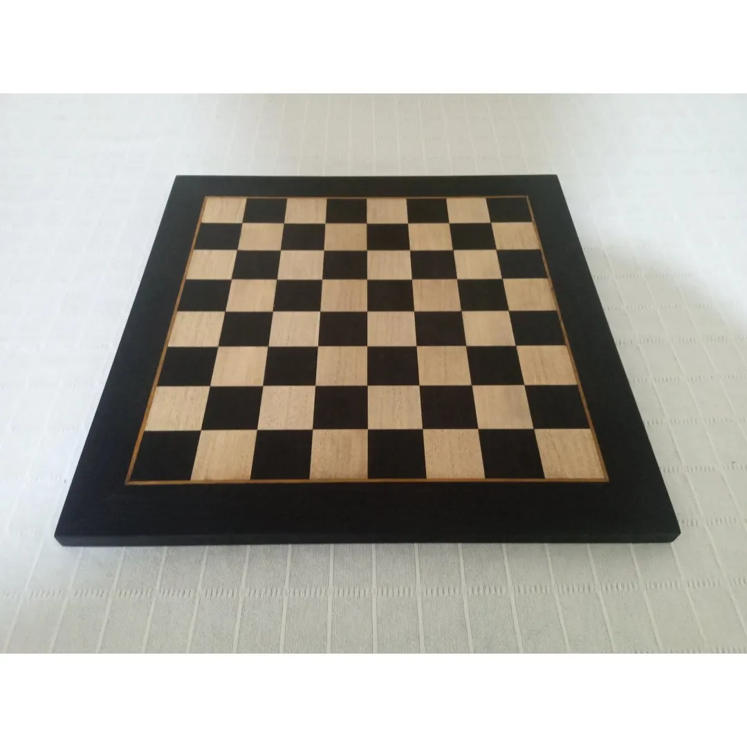 Tabuleiro de Xadrez Tradicional Black Wood Médio - foto 4