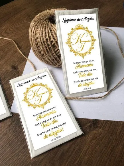 Lagrima de Alegria Personalizada - artesanato feito à mão por creativitybynina