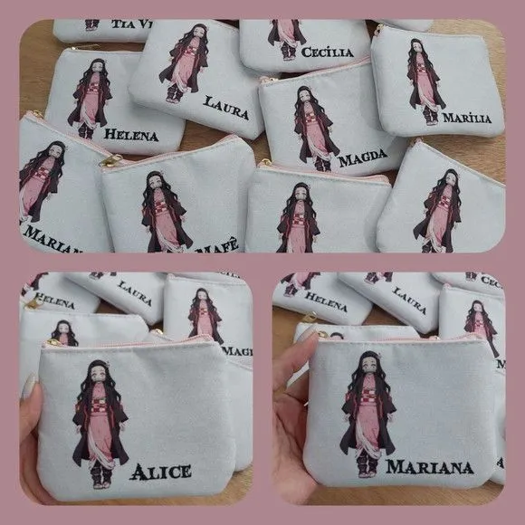 Porta Moedas Personalizado - Demon Slayer - foto 3