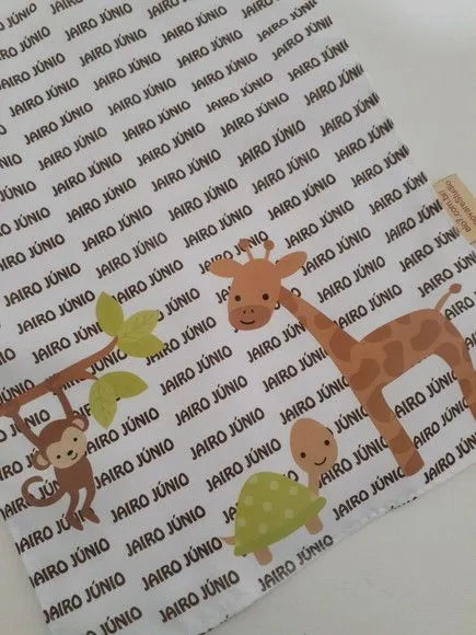 Kit 4 paninhos para bebê - artesanato feito à mão por Innovare Studio