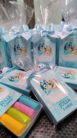 Sabonete Mágico de Massinha Lembrancinha Infantil Personaliz - foto 4