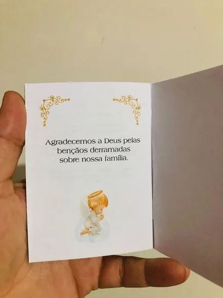 Mini livro de orações para comunhão 7x10 - foto 5