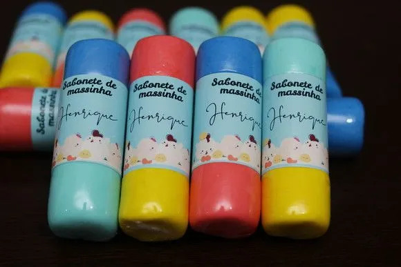 Lembrancinha Aniversário Infantil Personalizada Sabão Mágico - foto 2