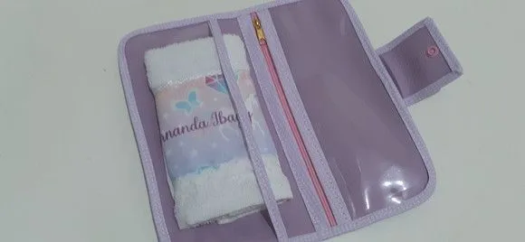 Necessaire para kit higiene com toalha - foto 2
