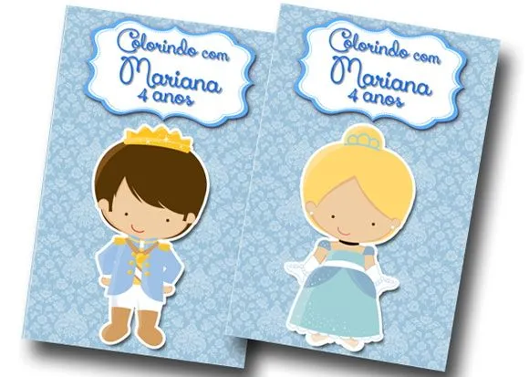Revista Cinderela e principe cut 14x10 - artesanato de PAPCRIE