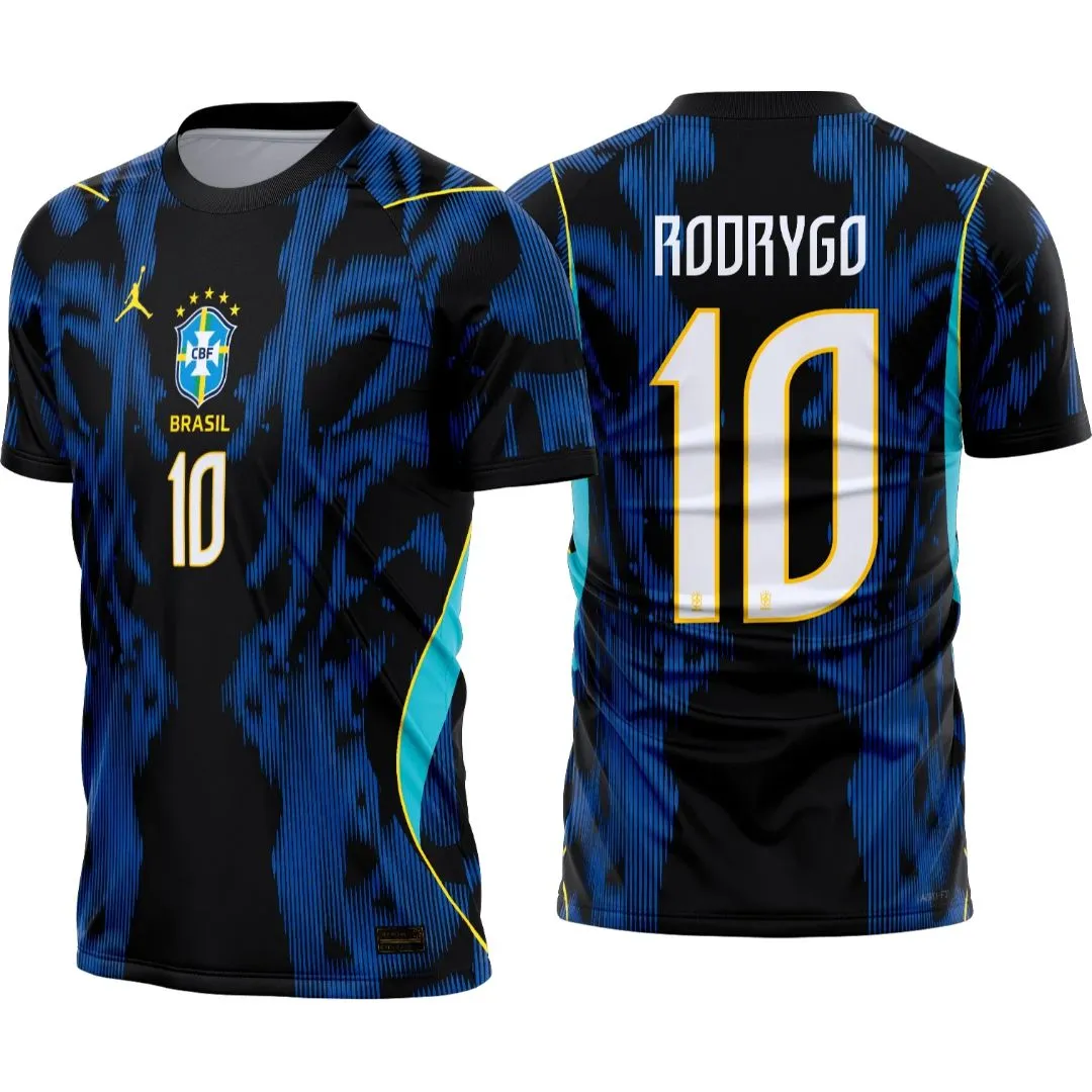 Camisa Brasil 2026-28 com Seu Nome e Numero - foto 2