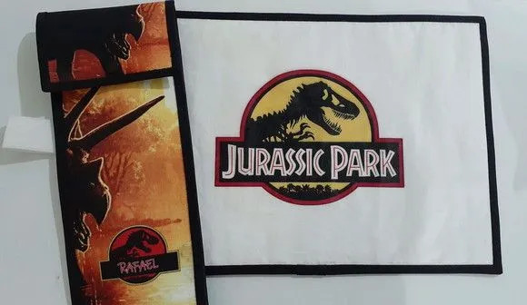 Jogo americano e porta talher Jurassic World - foto 2