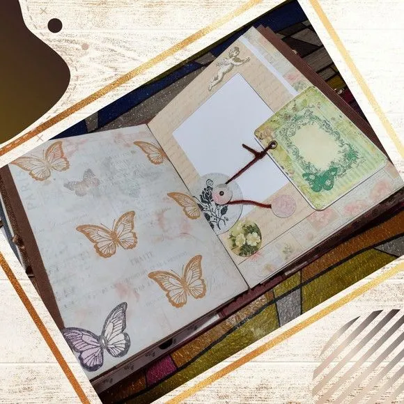 Scrapbook Vintage 2022 (álbum de Fotos com Papéis Especiais) - foto 5