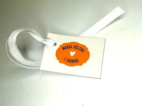 Tag Personalizada - feito à mão por Mi Papelaria Criativa