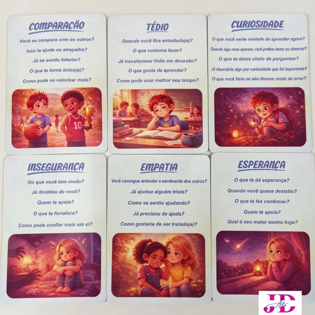 Jogo Educativo Das Emoções Para Sala De Aula E Educação Infantil JD Arte - foto 3