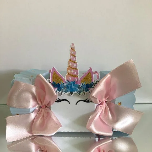 Caixa Bala Unicornio - artesanato de Fina Essência Papelaria Personalizada
