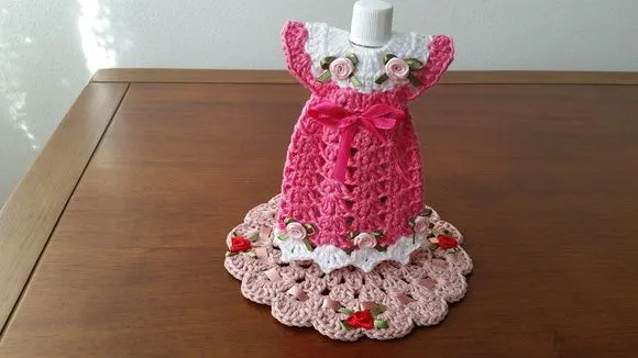 Capa para Adoçante Vestidinho Pitaya Rosa - foto 4