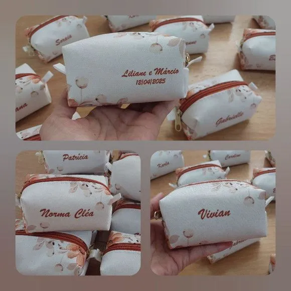 Necessaire Personalizada - Casamento Terracota - foto 3